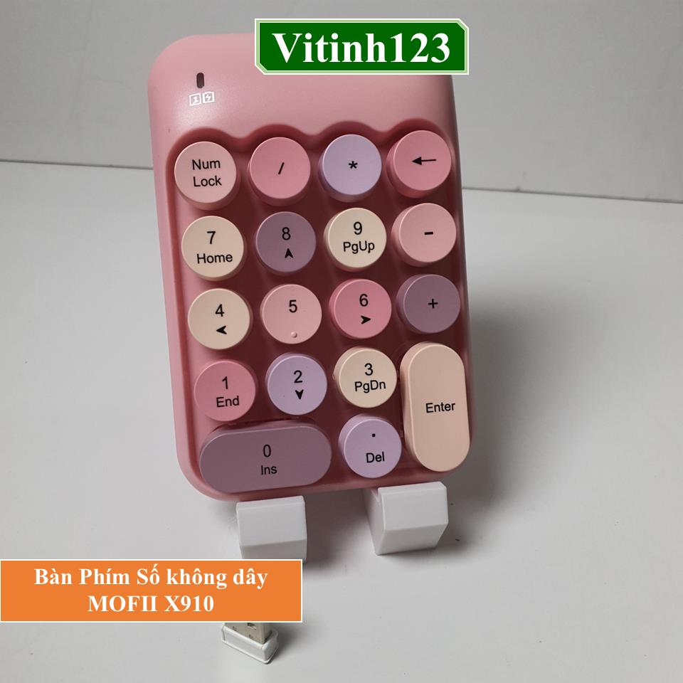 bàn-phím-so-khong-day-mofii-x910-(hong)