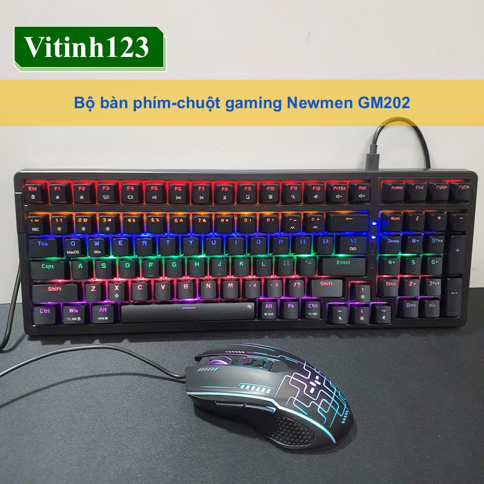 bo-ban-phim-chuot-gaming-newmen-gm202