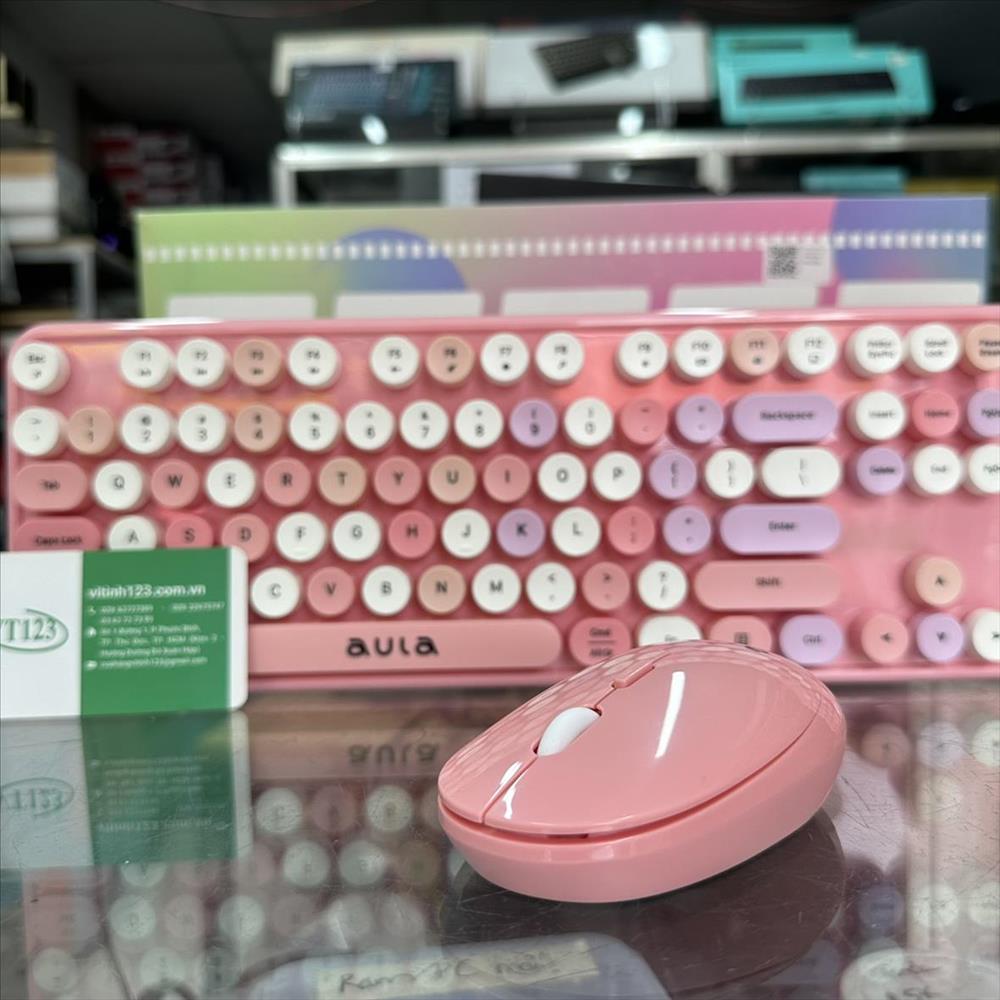 bo-ban-phim-chuot-khong-day-aula-ac306(pink)