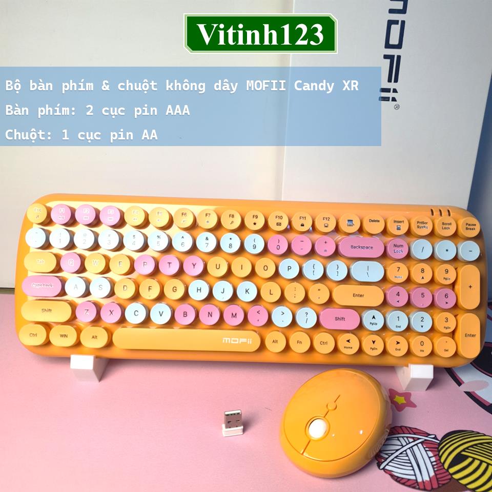 bo-ban-phim-chuot-khong-day-mofii-candy-xr-(cam)