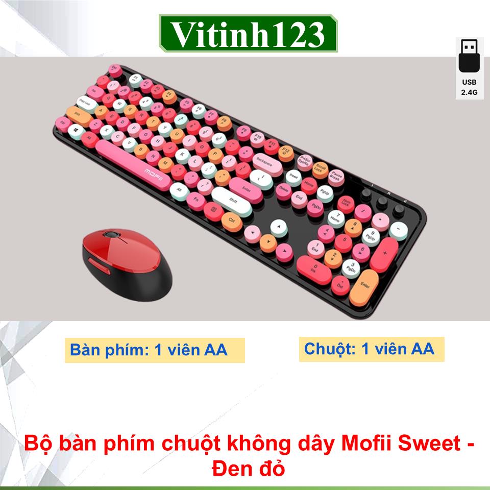 bo-ban-phim-chuot-khong-day-mofii-sweet---Den-do
