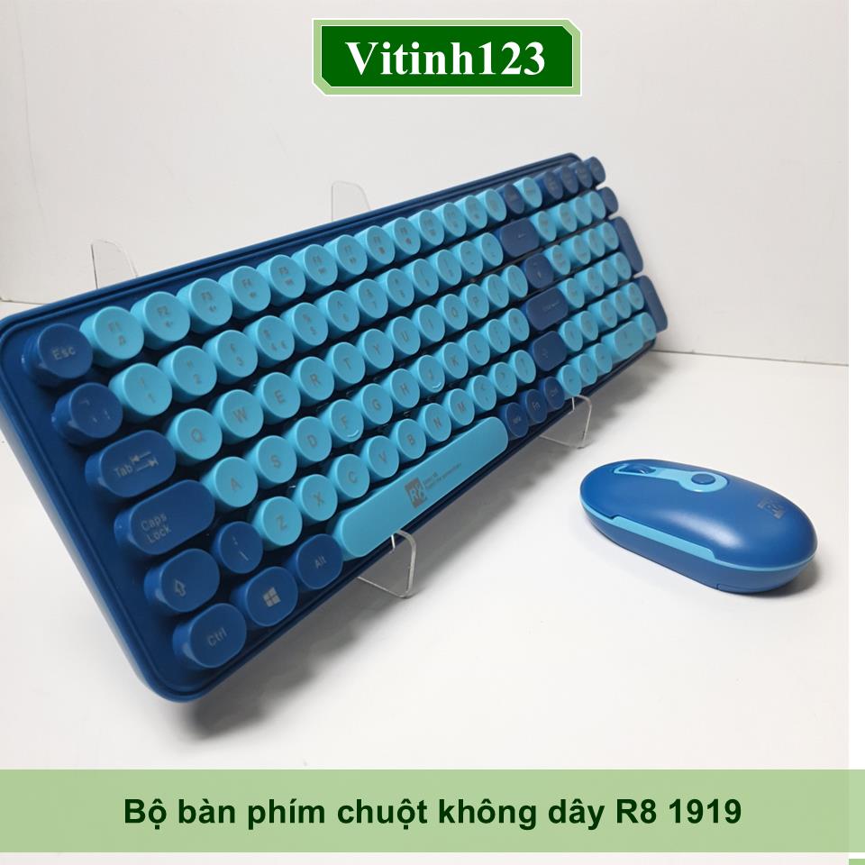 bo-ban-phim-chuot-khong-day-r8-1919-(xanh)