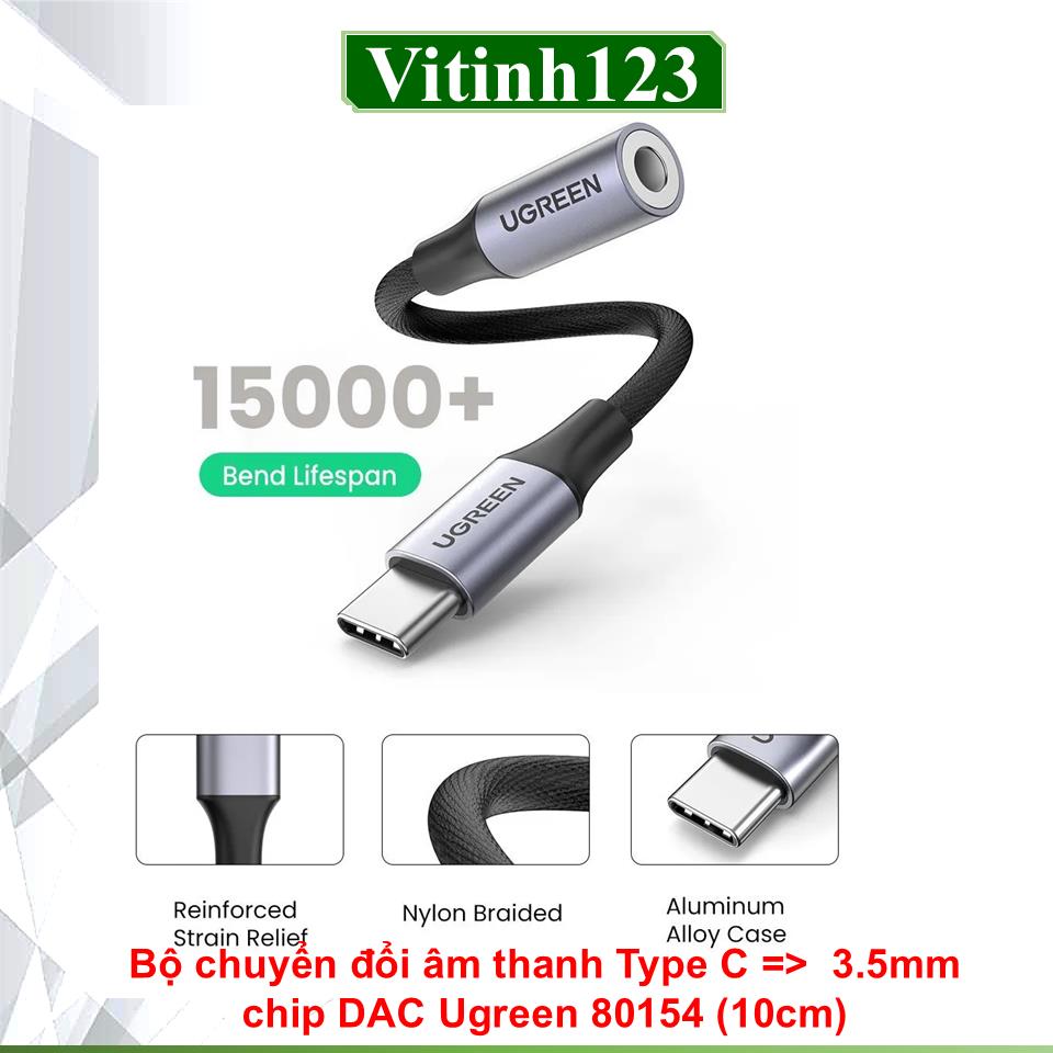 bo-chuyen-doi-am-thanh-usb-type-c-to-3.5mm-voi-chip-dac-ugreen-80154-(10cm)