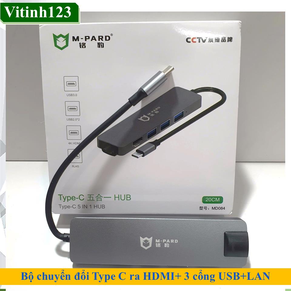 bo-chuyen-doi-type-c-ra-hdmi-3-cong-usb-lan-m-pard-md084