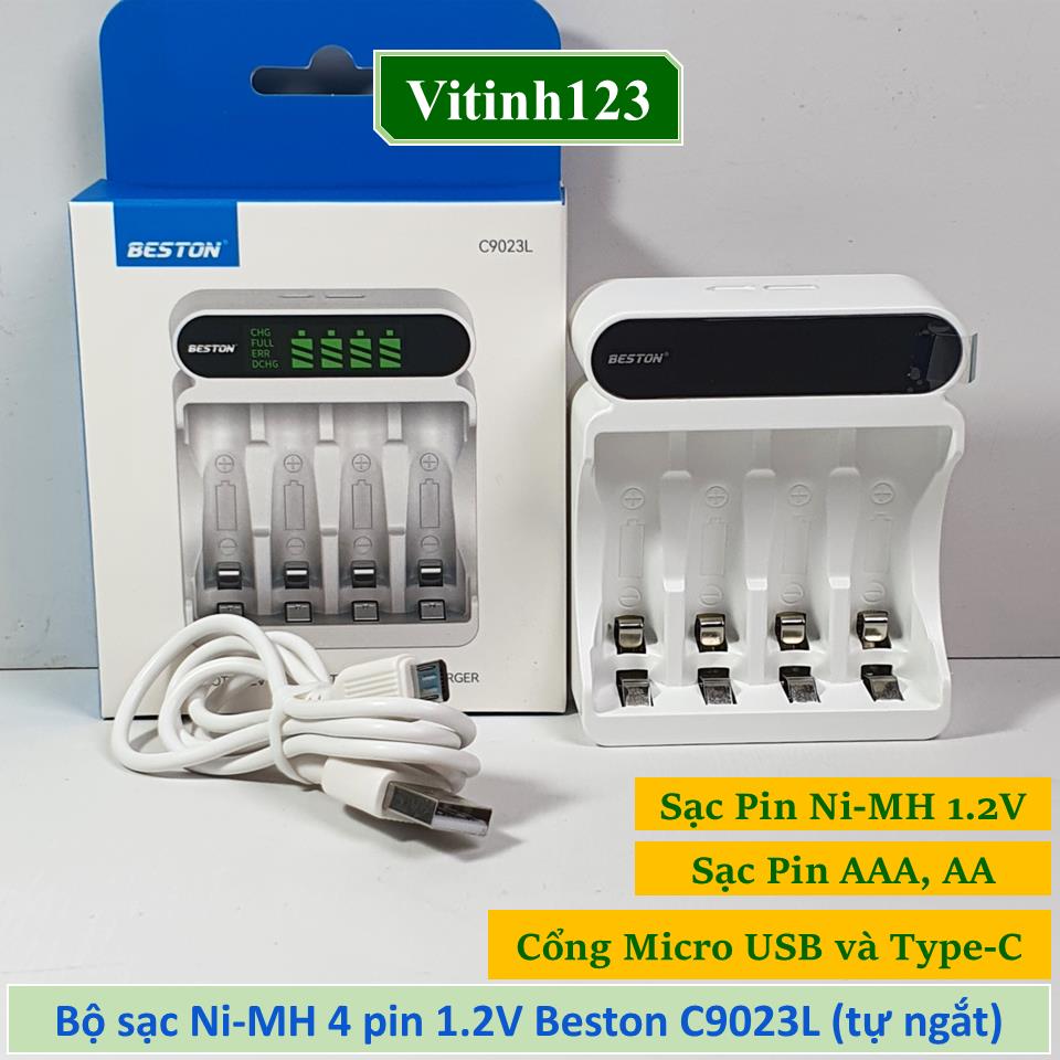 bo-sac-ni-mh-4-pin-1.2v-beston-c9023l-(tu-ngat)-aaa,-aa