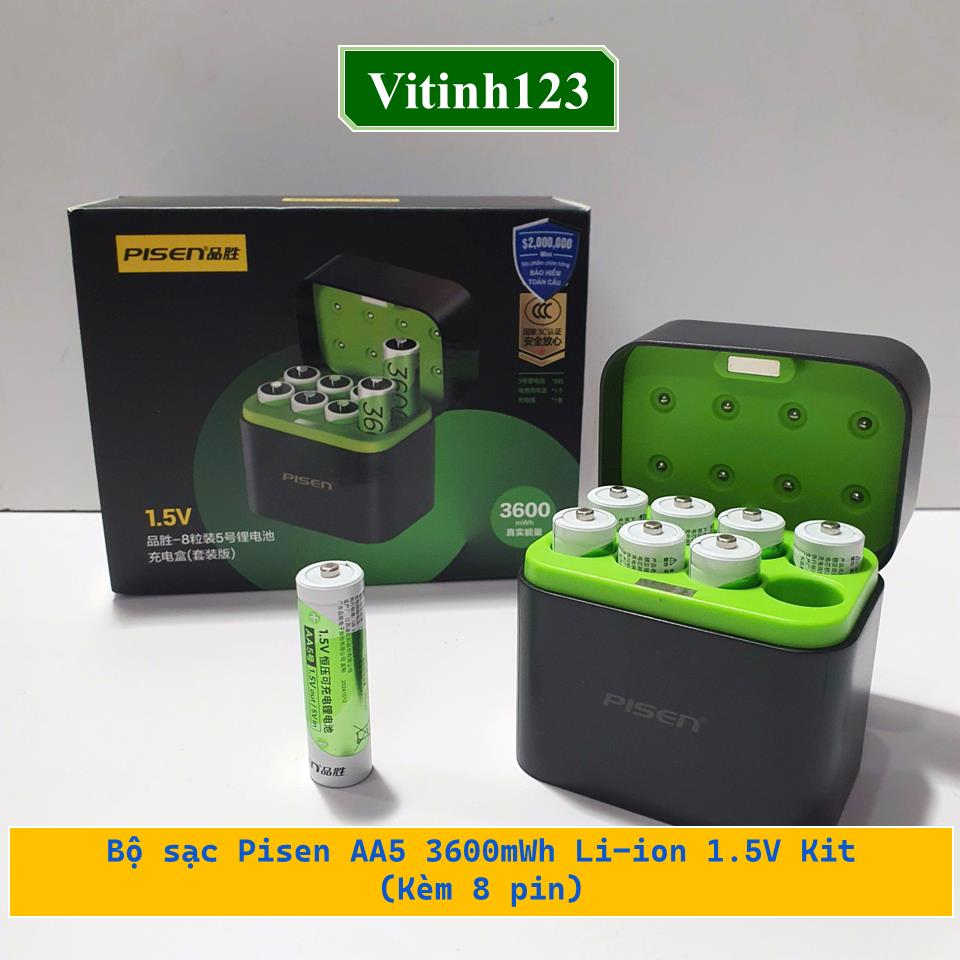 bo-sac-pisen-aa5-3600mwh-li-ion-1.5v-kit-pisen-8-(kem-8-pin)