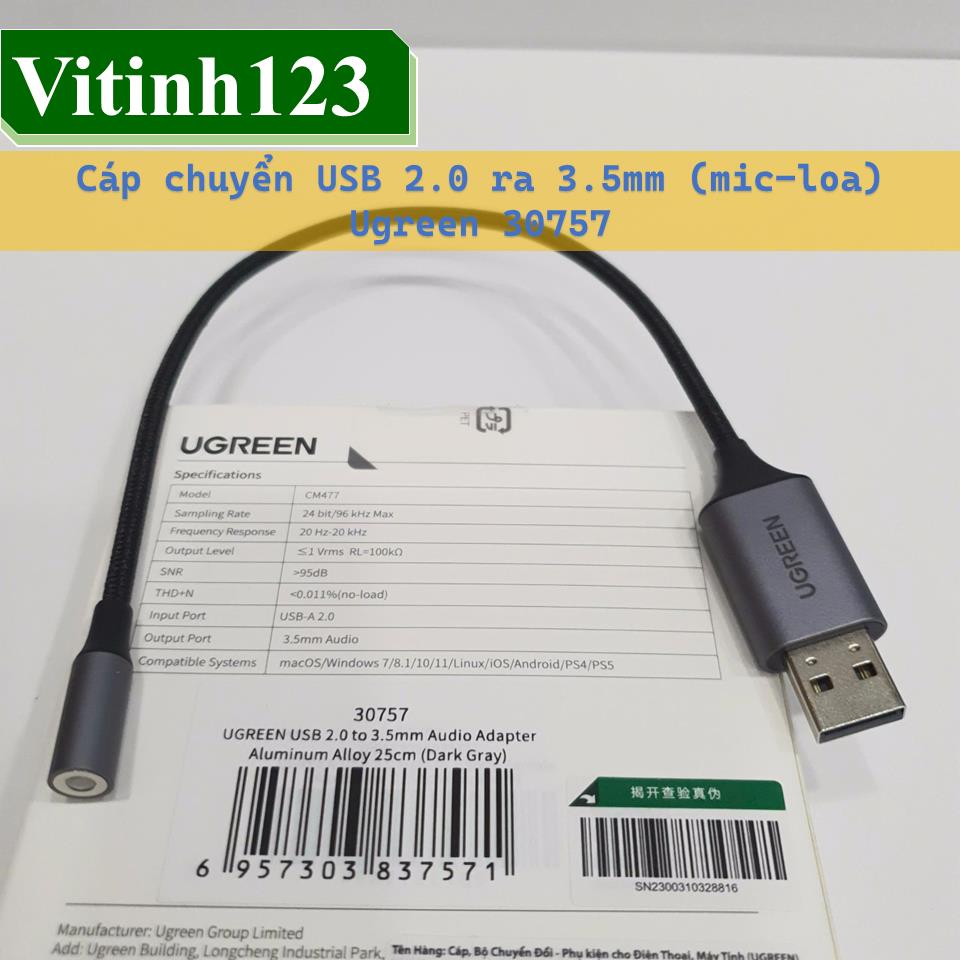 cap-chuyen-usb-2.0-ra-3.5mm-(mic-loa)-ugreen-30757
