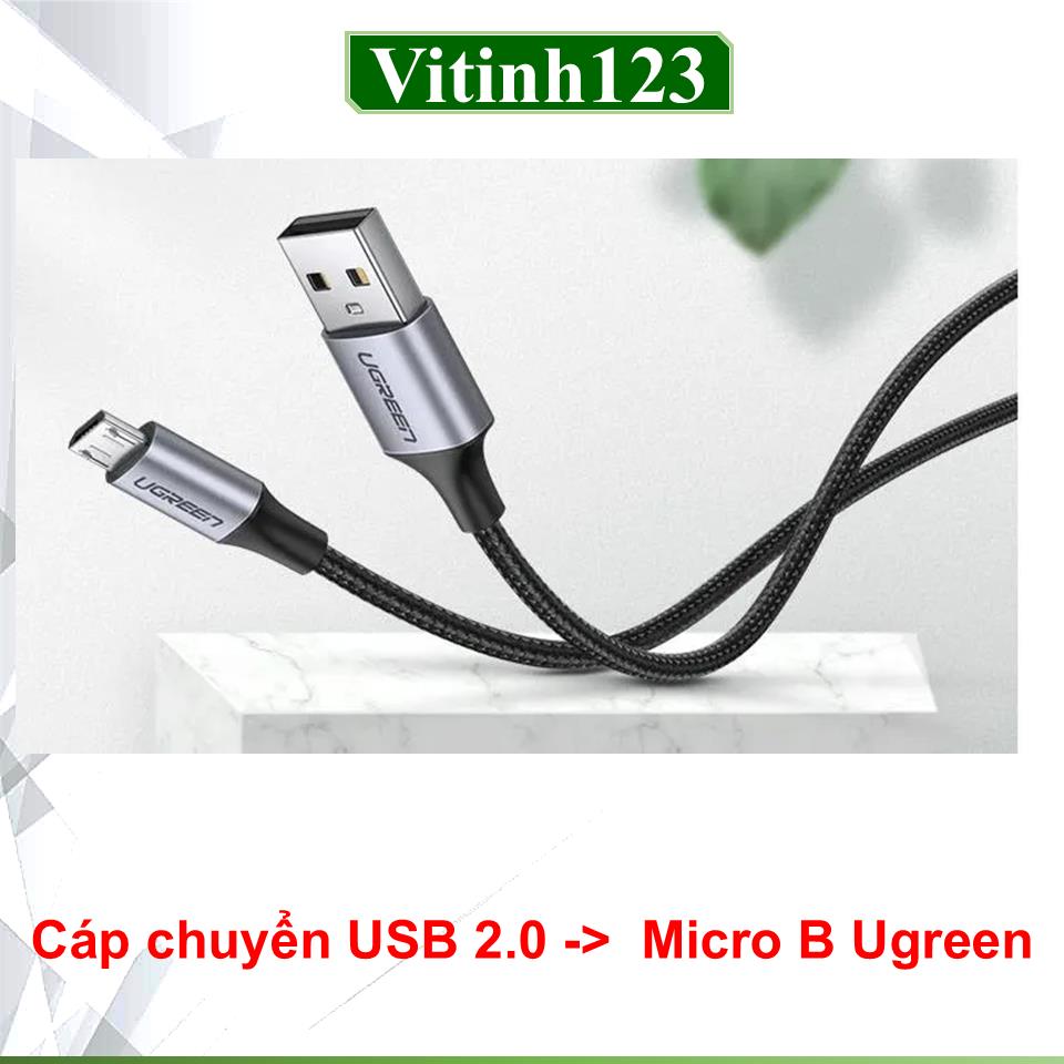 cap-chuyen-usb-2.0-to-micro-usb-ugreen-60146---1-met