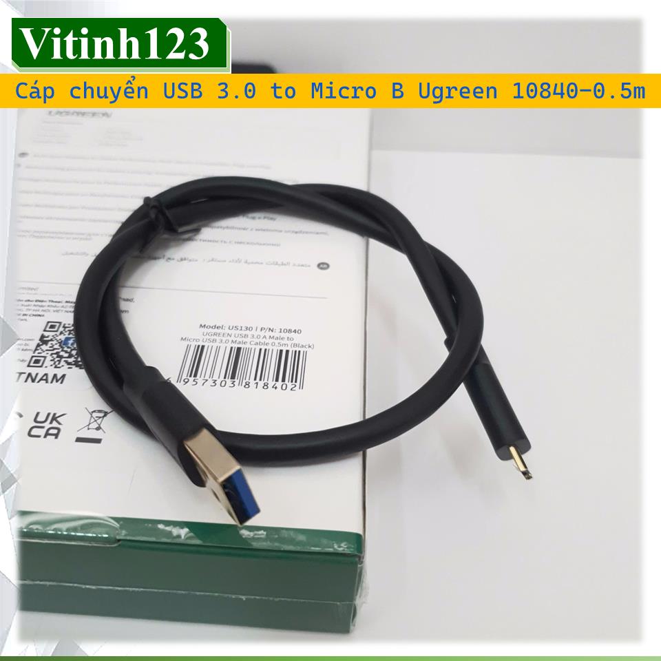 cap-chuyen-usb-3.0-to-micro-b-ugreen-10840-0.5m