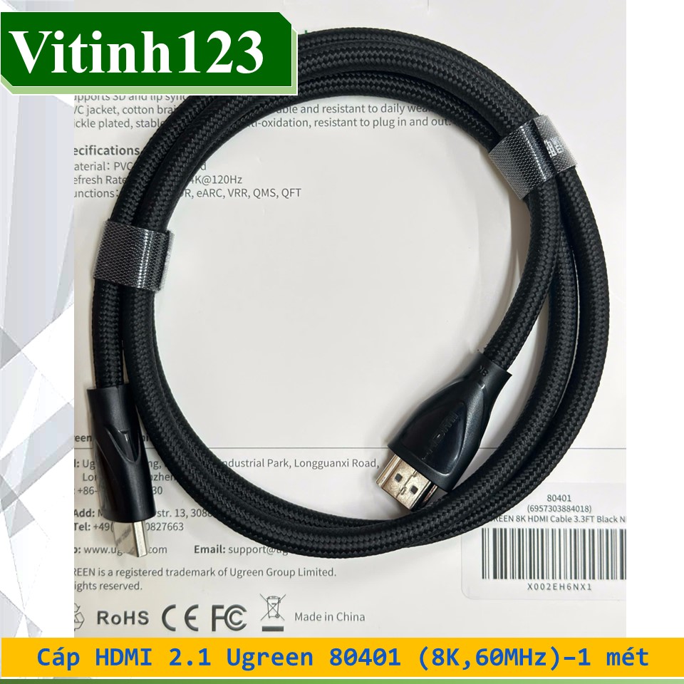 cap-hdmi-2.1-ugreen-80401-1m-(8k,60mhz)