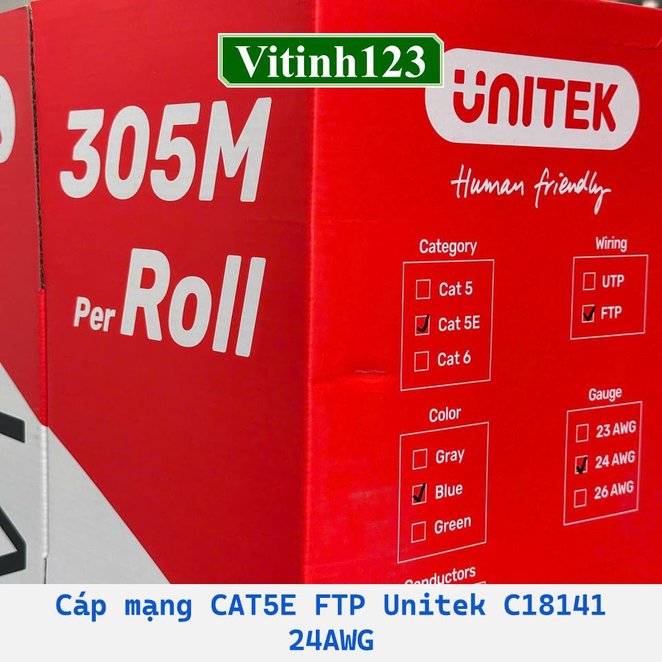 cap-mang-cat5e-ftp-unitek-c18141-24awg-xanh-(met)