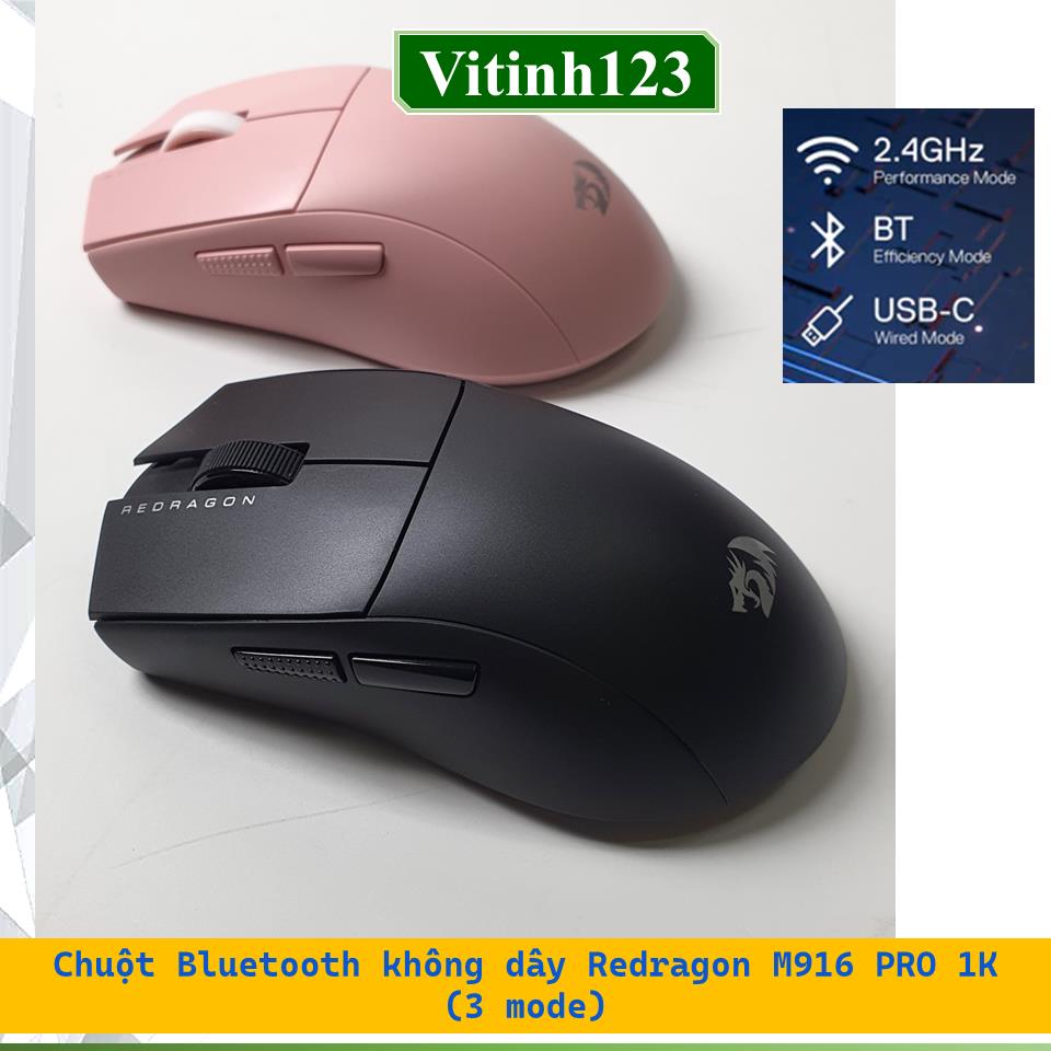 chuot-bluetooth-khong-day-redragon-m916-pro-1k(3-mode)--Den
