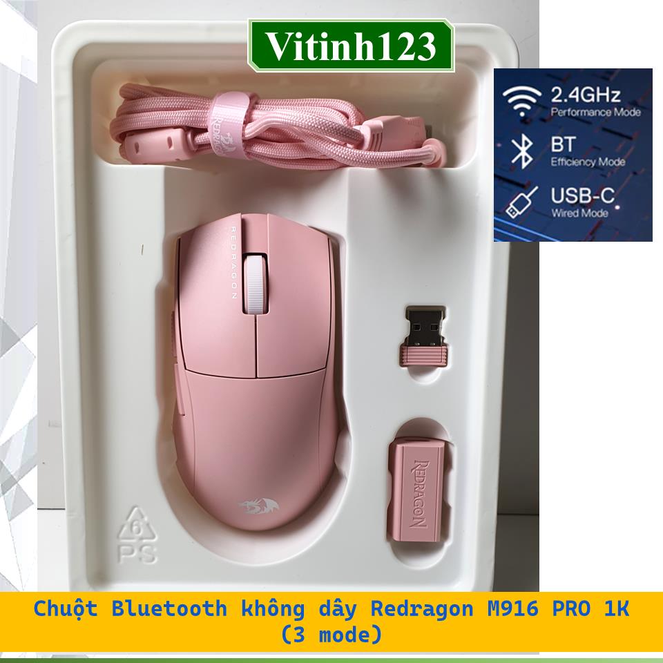 chuot-bluetooth-khong-day-redragon-m916-pro-1k(3-mode)--hong