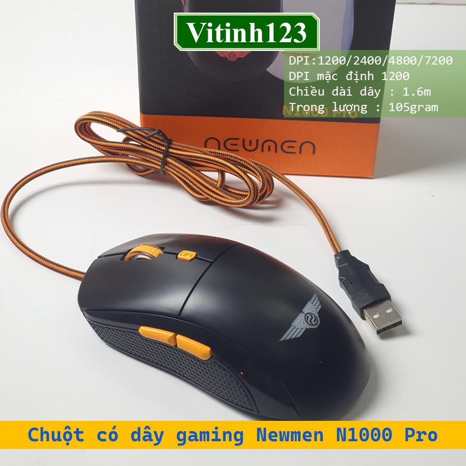 chuot-co-day-gaming-newmen-n1000-pro-(Den)