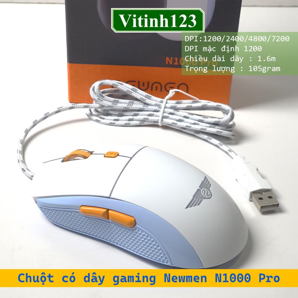 chuot-co-day-gaming-newmen-n1000-pro-(trang)