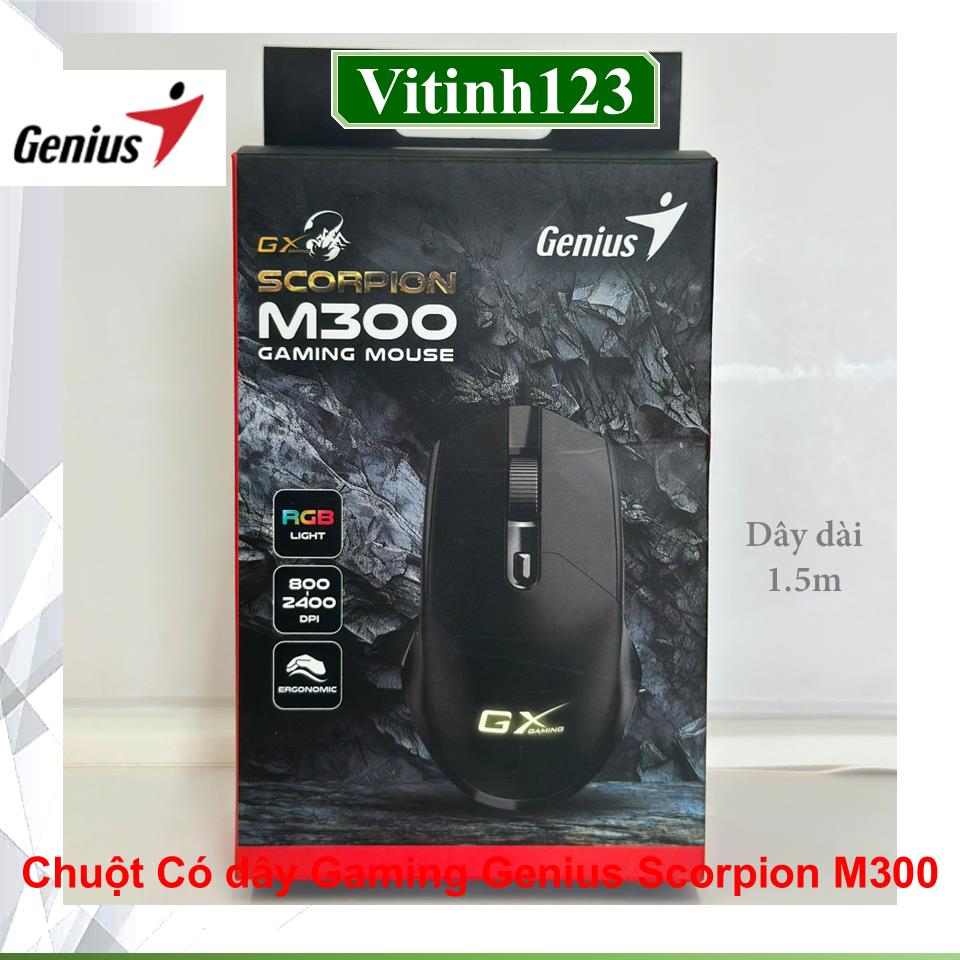 chuot-co-day-genius-scorpion-m300