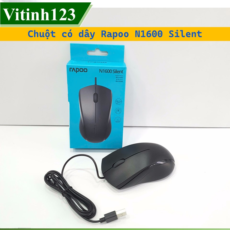 chuot-co-day-rapoo-n1600-silent-(Den)