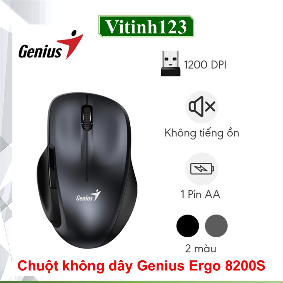 chuot-khong-day-genius-ergo-8200s-(xam)