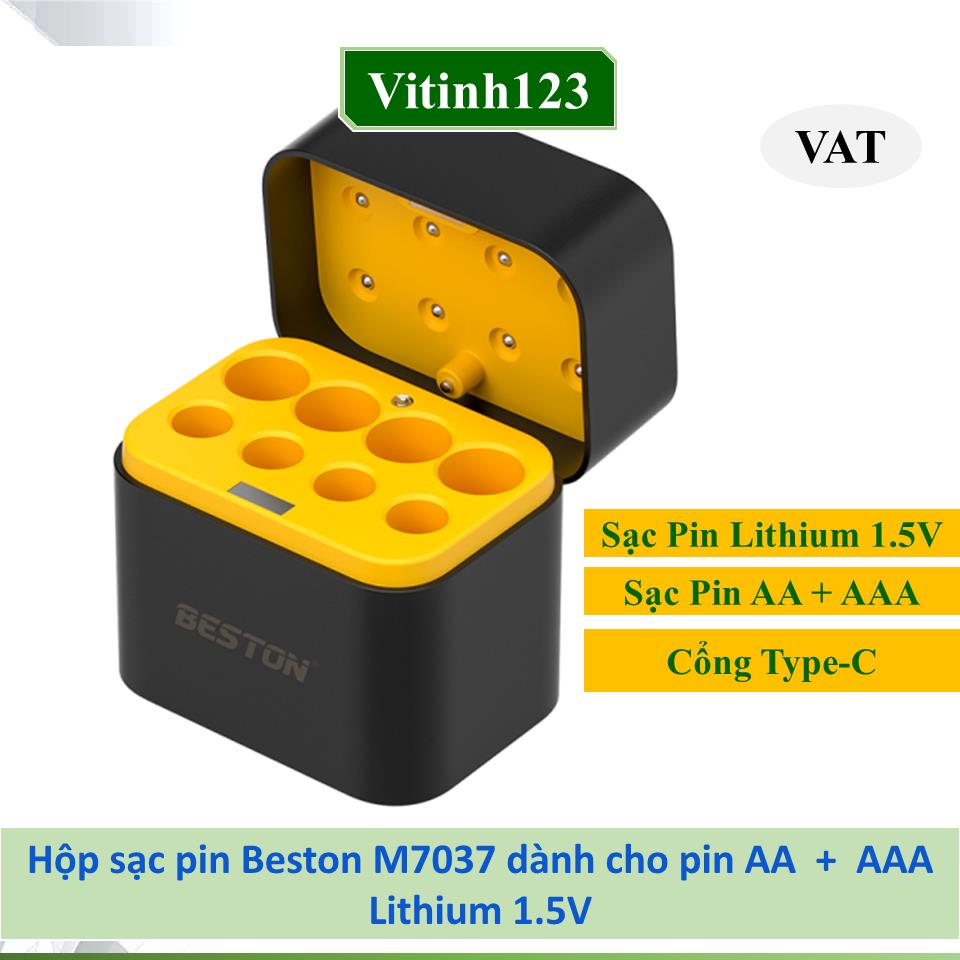 hop-sac-pin-beston-m7037-danh-cho-pin-aa-va-aaa-lithium-1.5v
